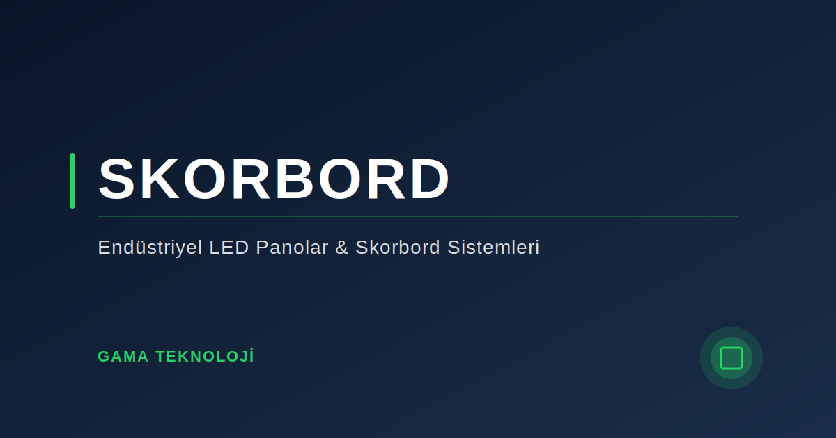 Profesyonel Futbol Skorbordu 384×144 cm – Tam Ekran P10 Kırmızı LED