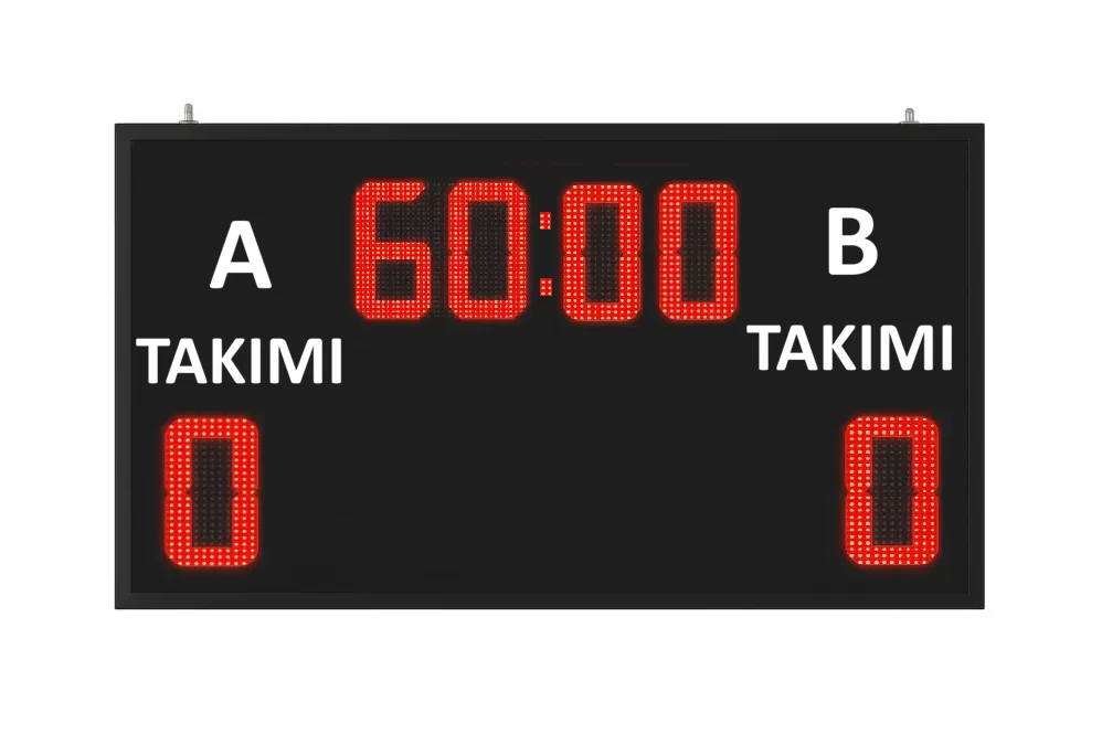 Halı Saha Skorbordu 120×80 cm 2