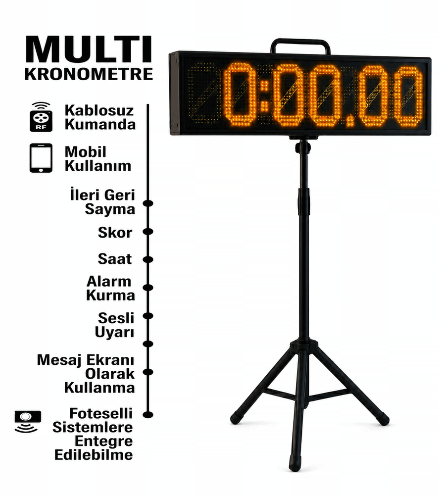 Kablosuz Taşınabilir Kronometre